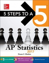 Cover art for 5 Steps to a 5 AP Statistics 2017