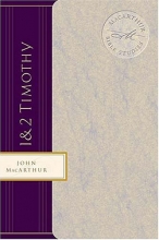 Cover art for 1 & 2 Timothy: Encouragement for Church Leaders (MacArthur Bible Studies)