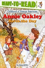 Cover art for Annie Oakley Saves the Day (Ready-to-read COFA)