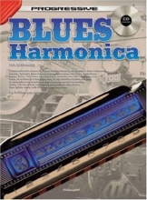 Cover art for Blue Harmonica For Beginners (Progressive)