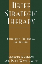 Cover art for Brief Strategic Therapy: Philosophy, Techniques, and Research