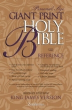 Cover art for KJV Giant Print Reference Bible, Personal Size