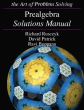 Cover art for Prealgebra Solutions Manual