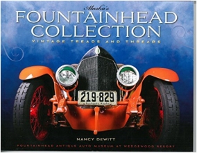 Cover art for Alaska's Fountainhead Collection; Vintage treads and threads