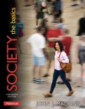 Cover art for Society: The Basics (13th Edition)