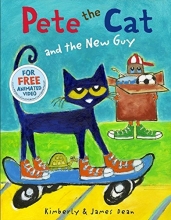 Cover art for Pete the Cat and the New Guy