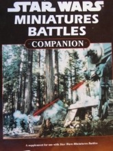 Cover art for Miniatures Battles Companion (Star Wars RPG)
