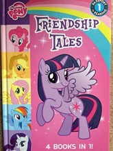 Cover art for Friendship Tales (My Little Pony) 4 Books in 1: Meet the Ponies of Ponyville, Hearts and Hooves, Ponies Love Pets!, Meet the Princess of Friendship
