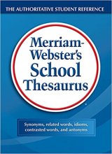 Cover art for Merriam Webster's School Thesaurus