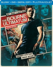 Cover art for The Bourne Ultimatum  (Blu-ray + DVD + DIGITAL with UltraViolet)