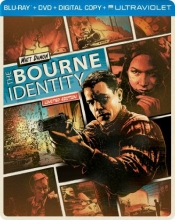 Cover art for The Bourne Identity  (Blu-ray + DVD + DIGITAL with UltraViolet)