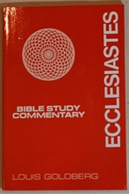 Cover art for Ecclesiastes: Bible Study Commentary (Bible study commentary series)