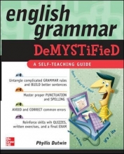 Cover art for English Grammar Demystified: A Self Teaching Guide