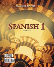 Cover art for Spanish 1: For Christian Schools Teacher's Edition (Bob Jones)
