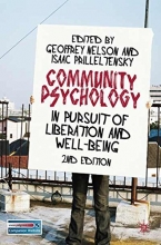 Cover art for Community Psychology: In Pursuit of Liberation and Well-being