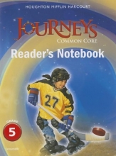 Cover art for Journeys: Common Core Reader's Notebook Consumable Grade 5
