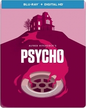 Cover art for Psycho  - Limited Edition Steelbook (Blu-ray + DIGITAL HD with UltraViolet)