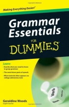 Cover art for Grammar Essentials For Dummies