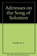 Cover art for Adrresses on the Song of Solomon