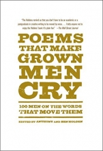 Cover art for Poems That Make Grown Men Cry: 100 Men on the Words That Move Them