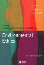 Cover art for Environmental Ethics: An Anthology