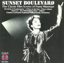 Cover art for Sunset Boulevard: The Classic Film Scores of Franz Waxman