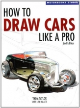 Cover art for How to Draw Cars Like a Pro, 2nd Edition (Motorbooks Studio)
