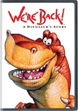Cover art for We're Back! A Dinosaur's Story
