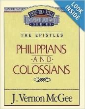 Cover art for Philippians / Colossians (Thru the Bible)