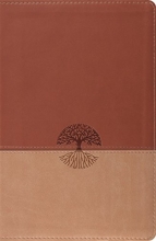Cover art for ESV New Classic Reference Bible (TruTone, Brown/Tan, Tree Design)