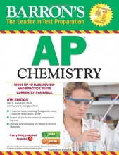 Cover art for Barron's AP Chemistry, 8th Edition
