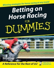 Cover art for Betting on Horse Racing For Dummies