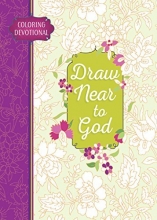 Cover art for Draw Near to God: Coloring Devotional (Majestic Expressions)