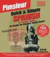 Cover art for Pimsleur Quick & Simple Spanish 2nd Revised Edition [Audiobook, Unabridged] Publisher: Pimsleur; Unabridged edition