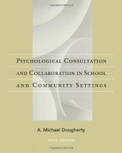 Cover art for Psychological Consultation and Collaboration in School and Community Settings (School Counseling)