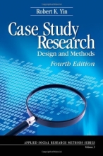 Cover art for Case Study Research: Design and Methods (Applied Social Research Methods)