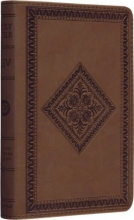Cover art for The Holy Bible: English Standard Version, Compact TruTone Edition (Tan Diamond Design, Red Letter)