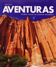 Cover art for Aventuras: Primer Curso De Lengua Espan&#x303;ola
