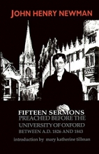 Cover art for Fifteen Sermons Preached before the University of Oxford: Between A.D. 1826 and 1843 (ND Series in Great Books)