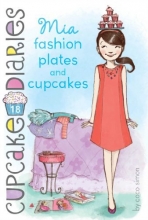 Cover art for Mia Fashion Plates and Cupcakes (Cupcake Diaries)