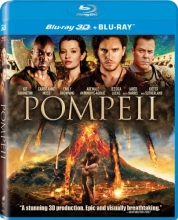 Cover art for Pompeii Blu-ray 3D + Blu_ray + digital HD Ultra violet.