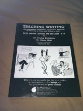 Cover art for Teaching Writing: A Developmental Systematic Approach/K-12