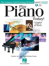 Cover art for Play Piano Today Level 1 Book/CD (Updated and Revised)