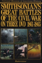 Cover art for Smithsonian's Great Battles of the Civil War DVD on Three DVD 1861-1865