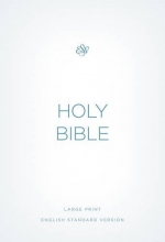 Cover art for ESV Economy Bible, Large Print