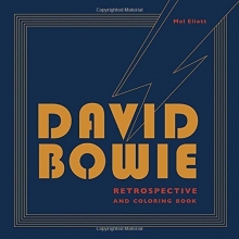 Cover art for David Bowie Retrospective and Coloring Book