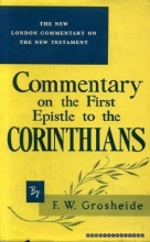 Cover art for Commentary on the First Epistle to the Corinthians: The English Text with Introduction, Exposition and Notes: The New London Commentary on the New Testament (NICNT New International Commentary on the New Testament)