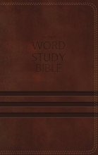 Cover art for NKJV Word Study Bible, Imitation Leather, Brown: 1,700 Key Words that Unlock the Meaning of the Bible