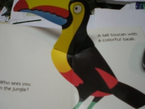 Cover art for Who Sees You In Jungl (Little Pop-and-Peek Book)