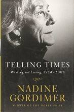 Cover art for Telling Times: Writing and Living, 1954-2008